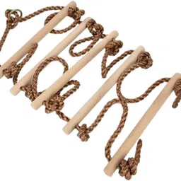 reznor Climbing Ladder Hanging Rope Wooden Ladder For Kids Indoor Outdoor Fun for kids-picture-24
