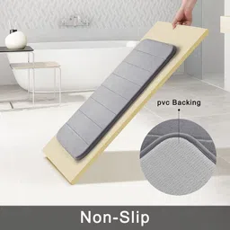 buganda Microfiber Bathroom Mat image 2