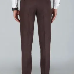 shivicreation Men Regular Fit Brown Polycotton Trousers image 2