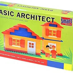 budetto Architect Building Bricks Puzzle Toy 180 Pieces Blocks Set for Kids-picture-27