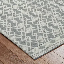 obeetee Multicolor 100% Polyester Geometric 6 x 9 Feet Hand Woven Carpet image 5