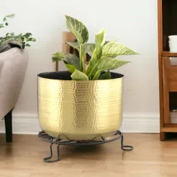 decor darling Iron Black Set of 4 Planter Stand image 1