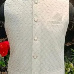anabiya textiles Embroidered Men Waistcoat-picture-15