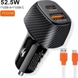 uniboss 52.5 W Qualcomm Certified Turbo Car Charger-picture-42