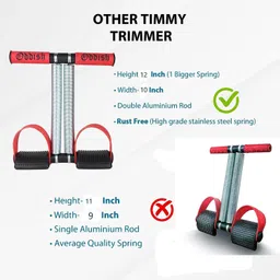 oddish 12 inch Tummy Trimmer and pushup bar, Toning tube with abdominal wheel Ab Exerciser image 2