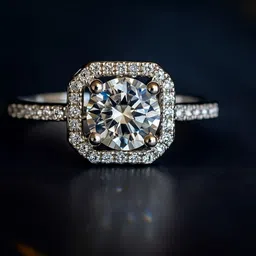 syfer Sterling Silver Swarovski Zirconia Silver Plated Palm Ring-picture-30