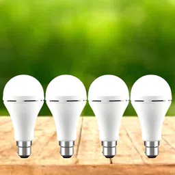 clairbell Emergency 12W Inverter LED Bulb with 2000mAh Rechargeable Battery Pack of 4 S404 4 hrs Bulb Emergency Light-picture-21