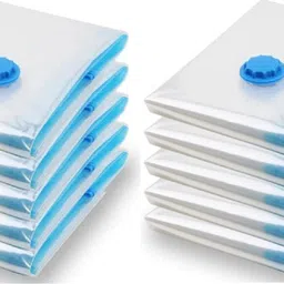 miraj Reusable Ziplock Vacuum Storage Space Saver Bags for Clothes SIZE :60cmx80cm Travel Storage Vacuum Bags, High Volume Storage Vacuum Bags-picture-17