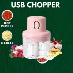 sacro Electric Chopper, Rechargeable Chopper for Kitchen Vegetable & Onion Garlic E227 Electric Vegetable & Fruit Chopper-picture-12