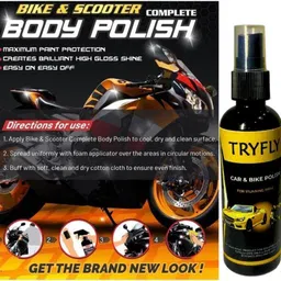 grandfly Liquid Car Polish for Dashboard, Chrome Accent, Exterior, Tyres, Windscreen, Bumper, Leather image 4