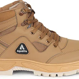 aqualite ATR-102 Boot Shoes for Men|Tracking Lace-up Boots Shoes with comfort insole Boots For Men image 4