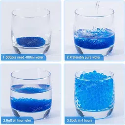 vikrida Electric Water Bead Toy Gun for Kids Eco-Friendly Outdoor Shooting Blaster Water Gun image 4