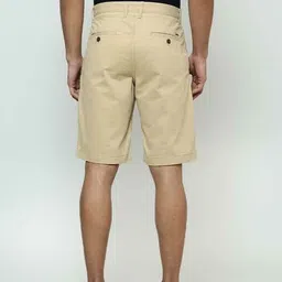 indian terrain Solid Men Brown Chino Shorts image 2