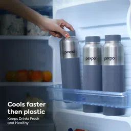 pexpo Crown Dual-Tone Sports and Hiking Stainless Steel Water Bottle 950 ml Bottle image 4