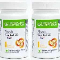 herbal nutrition life Afresh Energy Drink Mix - Lemon Flavor Combo Pack Of 2 | Energy Drink-picture-17