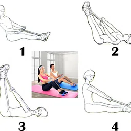 kutumb Premium Quality Double Spring Tummy Trimmer For Men & Women (Made in India) Ab Exerciser image 5