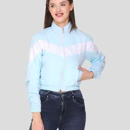 White Moon WC_1203 Colorblock Women Wind Cheater-picture-21