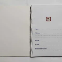 first click SET OF 2 SPIRAL NOTEBOOK 6-in-1 Multi Subject NOTE BOOK A4 Notebook Both Side Ruled 202 Pages image 3