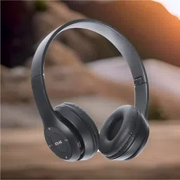 house of common Portable Folding Wireless Headphones with Bass Reflex Technology_2R Bluetooth & Wired Headset-picture-14