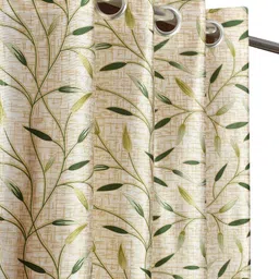 rashee creations 153 cm (5 ft) Polyester Semi Transparent Window Curtain Single Curtain-picture-19