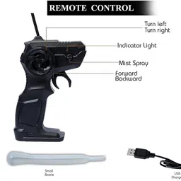 pepstter Remote Control Rock Crawler Mist Smoke Spray Function, High Speed 1:18 RC Car image 4