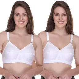 sona Pack of 2 Women Full Coverage Non Padded Bra-picture-11