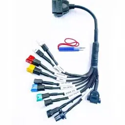 xsentuals NEW 11 Connectors Work on all BS6 Bike OBD Interface free continuity tester OBD Reader image 4