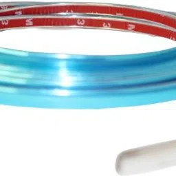 h-jarkes Chrome Beading Roll 10mm 5Meter Car Beading Roll For Bumper, Door, Grill and Garnish Cover image 3