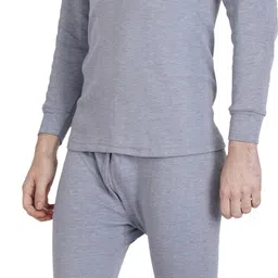 FABVIO PLUS Winter wear Round neck Men Top - Pyjama Set Thermal image 2