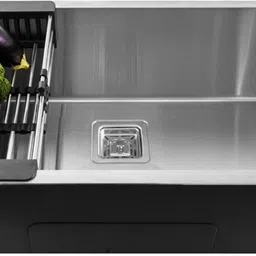 32"x20"x10" Inch Single Bowl SS-304 Grade Handmade Kitchen Sink Matte Finish FHS-12 Vessel Sink-image-14