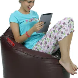 style homez XXL Modern Mooda Rocker Bean Bag Sofa With Bean Filling image 5