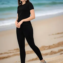 rakesh creation Solid Women Track Suit image 2