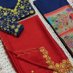 pinkbindi Solid Semi Stitched Lehenga Choli image 3