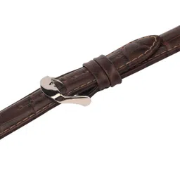 Deepra Debonair Brown color with New Duke Finish of 24 mm Genuine Leather Watch Strap image 3