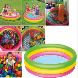 hornflow Inflatable Summer Set Swimming Pool For Kids Summer Inflatable Swimming Pool image 2