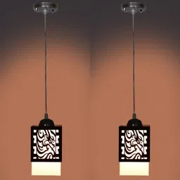 shyam enterprises Wooden Hanging Thali Lamp Elegance for Home Decor and Festive Celebrations Ceiling Light Ceiling Lamp-picture-28