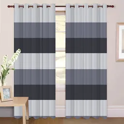 aai 154 cm (5 ft) Window Polyester Room Darkening Curtain Single Curtain image 2