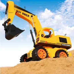 sve Wireless Remote Control Rechargeable Cheetah Construction JCB Truck Toy image 3