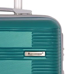 stunnerz Medium Cabin & Check-in Set (65 cm) 8 Wheels - ABS Lightweight Suitcase Trolley bag -with Anti-Theft Zipper - Multicolor image 4