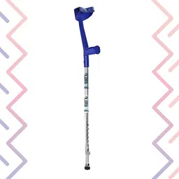 runmex Elbow Crutch Blue – Adjustable Walking Stick with Ergonomic Arm Support Walking Stick-picture-11