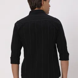 Mufti Windowpane Checks Opaque Pure Cotton Casual Shirt image 4