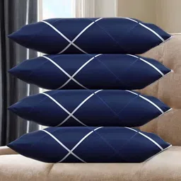 gunvar india private limited Polyester Fibre Sleeping Pillow Pack of 4 Solid LUXURY-picture-48