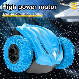 papaspace RC Stunt Car for Kids 360° Rotating High Speed Rechargeable Off Road Car Toy image 5