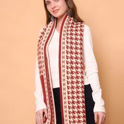 aanku Checkered Men Muffler image 2