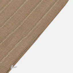 ROSARA HOME Gold-Toned Set of 5 Striped Square Cushion Covers image 3