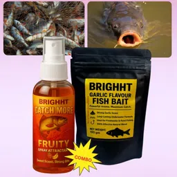 brighht Fish Bait Spray + Garlic Chara Combo | Machhli Pakadne ka Best Spray Scent Fish Bait-picture-16