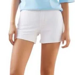 houseofcommon Women Printed Round Neck Cotton Blend Dark Blue T-Shirt image 2