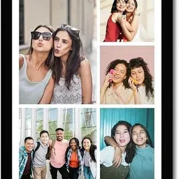 jnex MDF Wall Photo Frame image 1