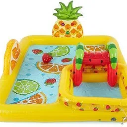 Fun fruity play center (IND*8745) swimming pool With Free Pump1267 Inflatable Swimming Pool-image-69