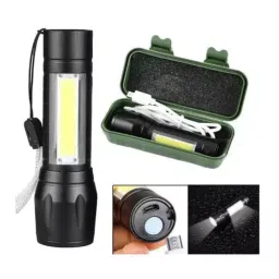 decorativeray Mini Rechargeable Led Emergency Flashlight With Box-picture-11